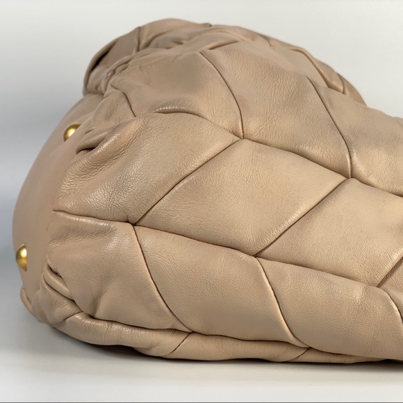 Authentic MIU MIU XL 2Way Chevron Bag - Picture 10 of 15